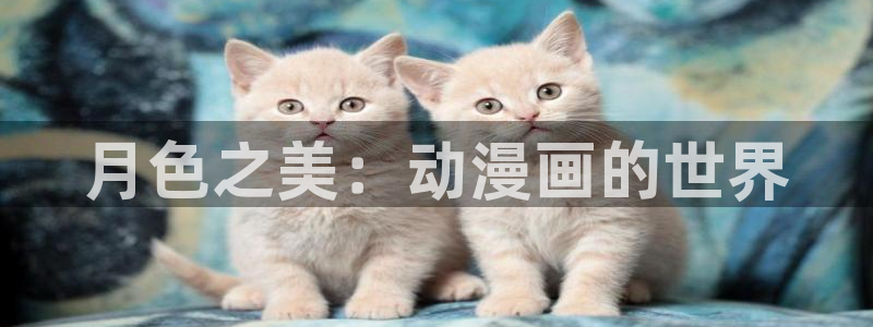一彦动漫：月色之美：动漫画的世界